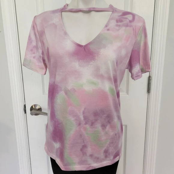 Multi Colored Tie Dye Shirt - Picture 1 of 11